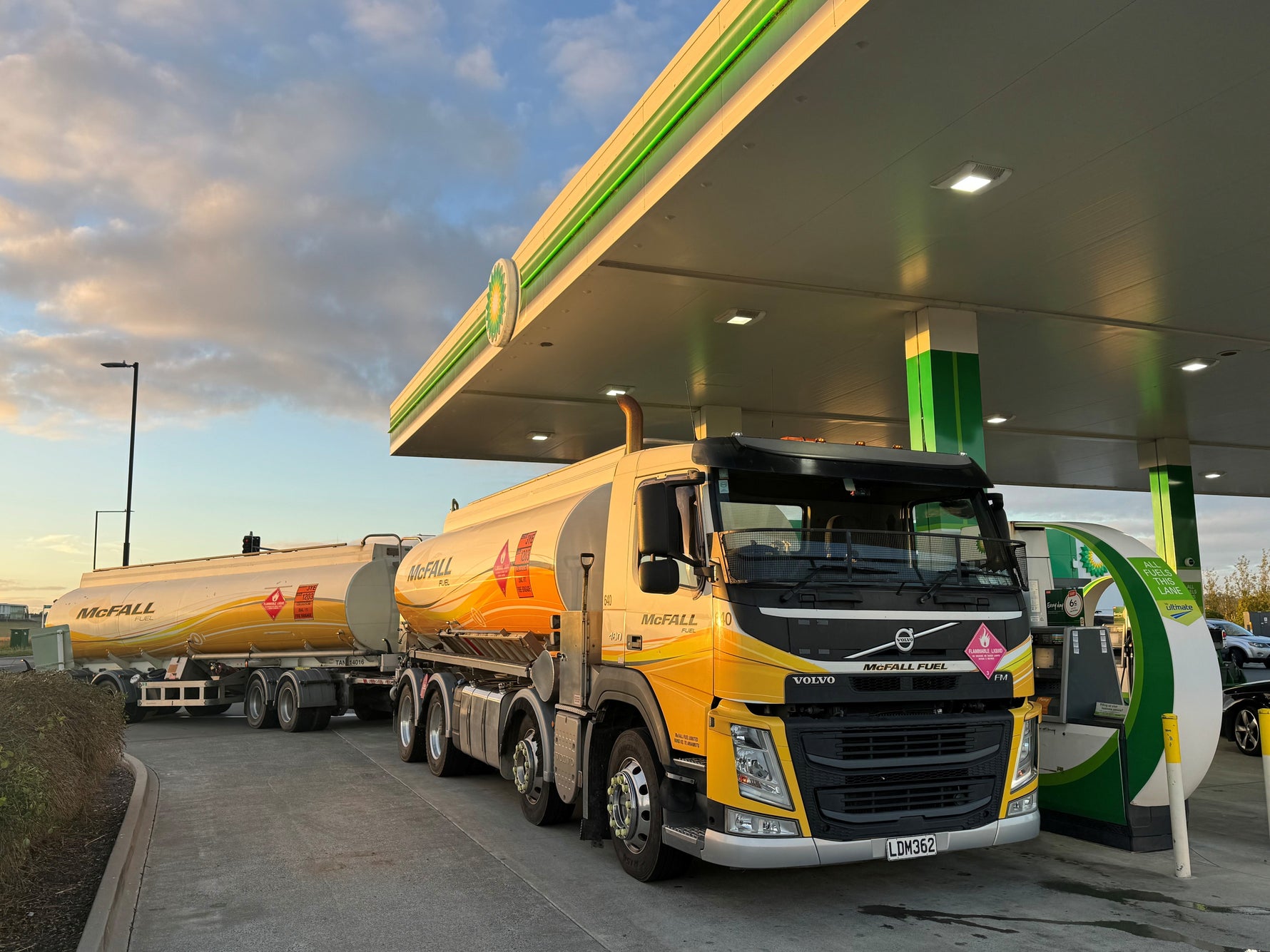McFall Fuel Secures Major bp Retail and Commercial Fuel Delivery Contract Across the North Island