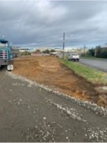 TARANAKI YARD DEVELOPMENT SLOWED