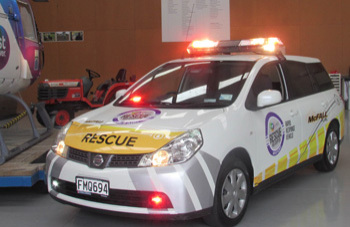 McFall Fuel donate Rapid Response Vehicle